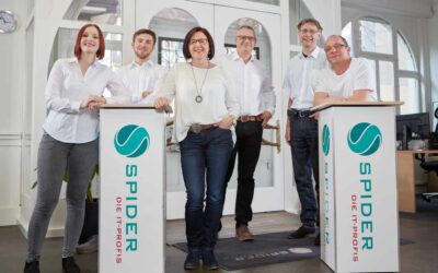 Die Spider Netzwerk + Software GmbH wird heute 25 Jahre alt!